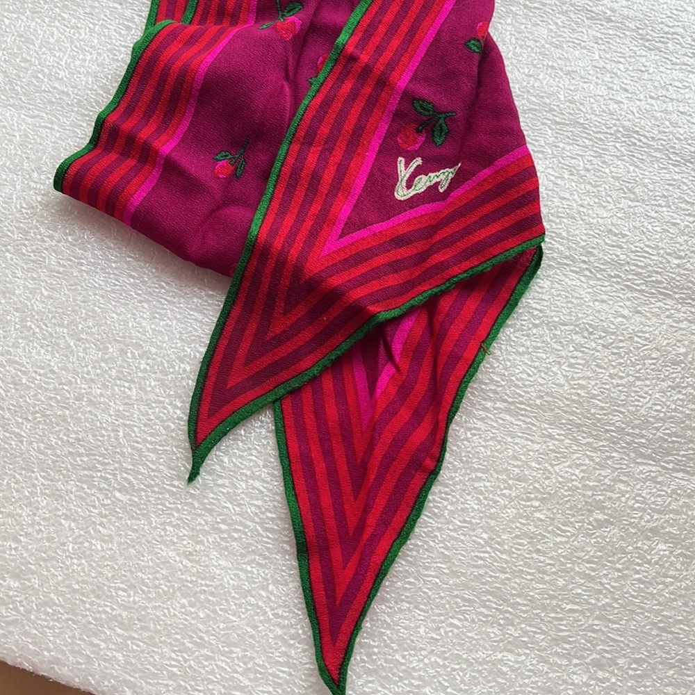 Vtg Kenzo Long Scarf - Picture 7 of 15
